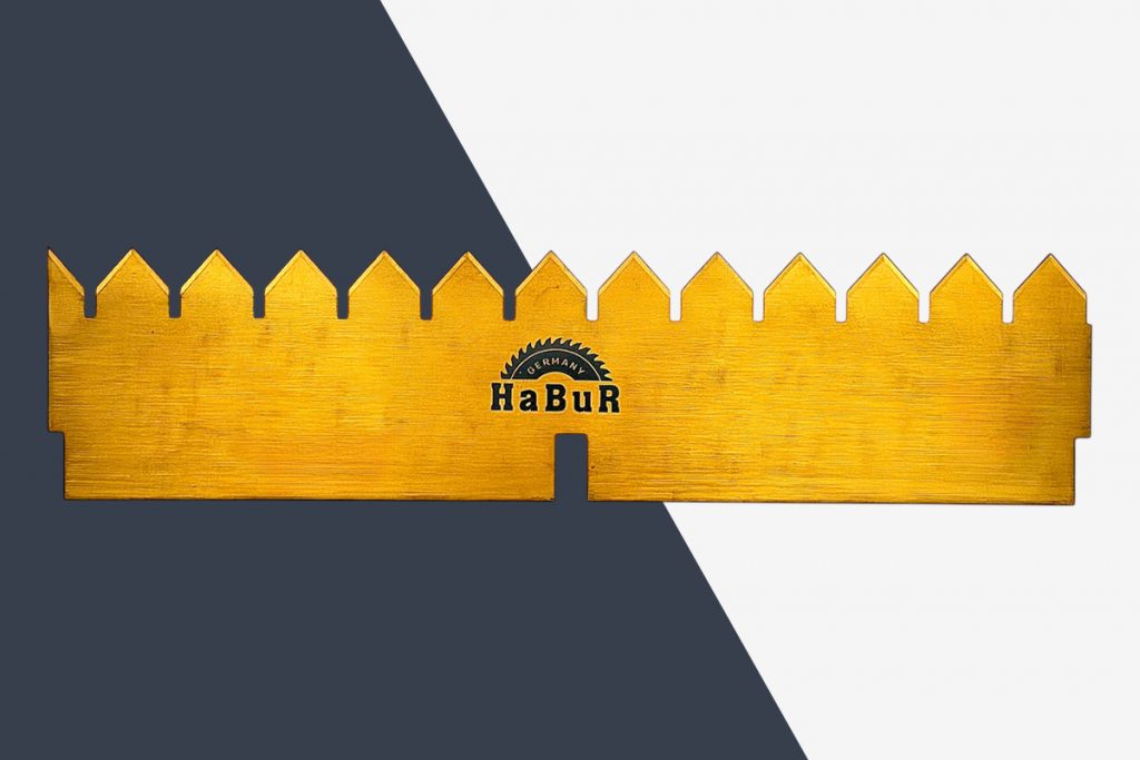 Perforationsmesser mit breiten spitzen mit TIN beschichtet