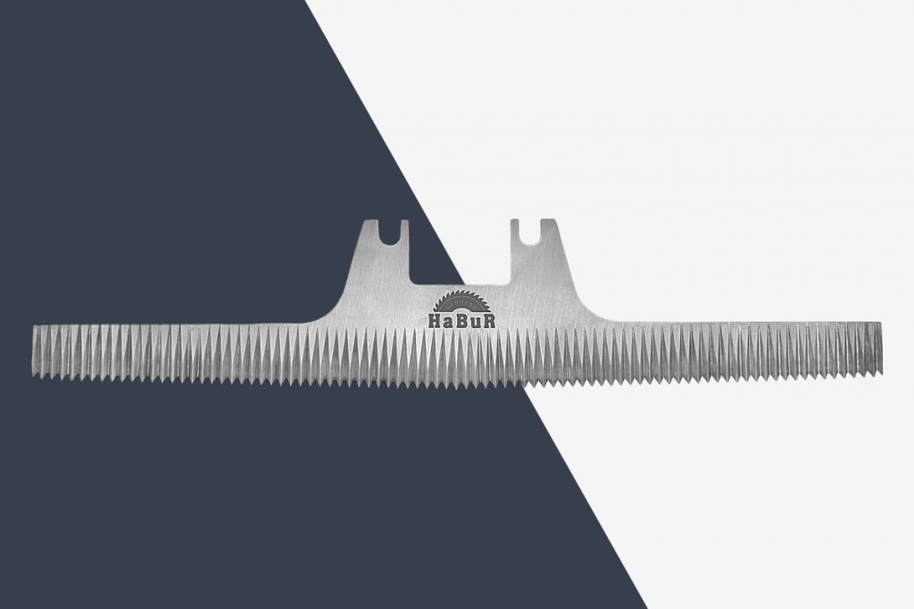 Konisches Stechmesser für Beutelverpackungen mit Aufreißfunktion