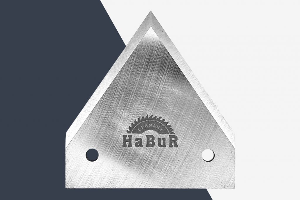 bigbagmesser dreieckig aus stahl